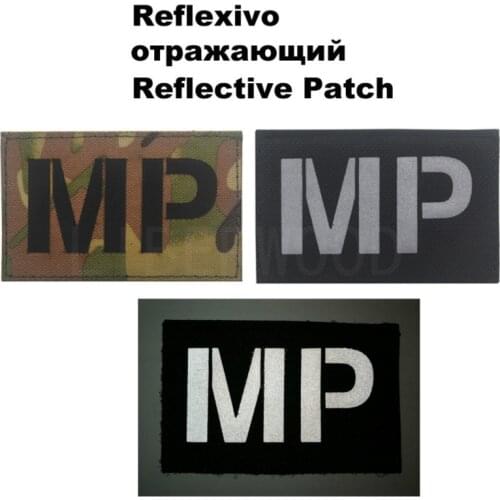 MP Embroidered Military Police Tactical Army Patch Fastener Multicam Badge Applique Fabrics DIY Patches for Clothing Jackets