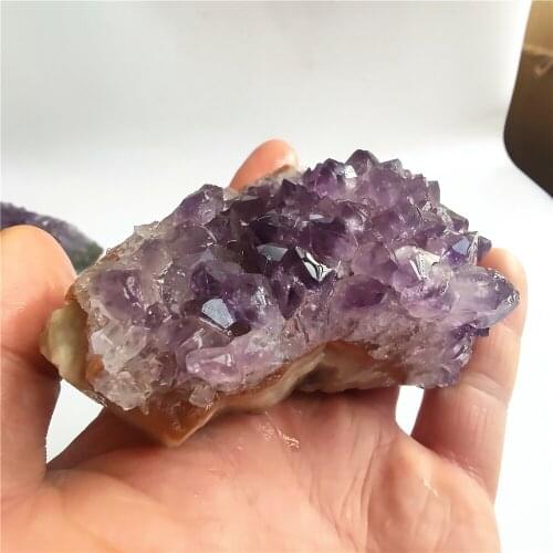 Natural Big Raw Amethyst Quartz Purple Crystal Cluster Healing Stones Specimen Home Decoration Crafts Amethyst Cluster Ornament