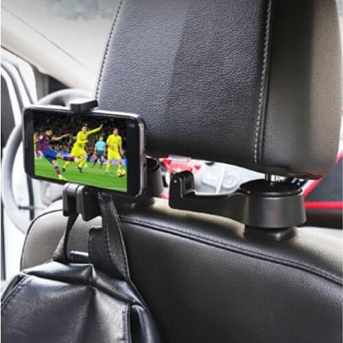 New Car Multi-function Seat back Hook Phone Holder for Toyota Camry Highlander RAV4 Crown Reiz Corolla Vios Yaris