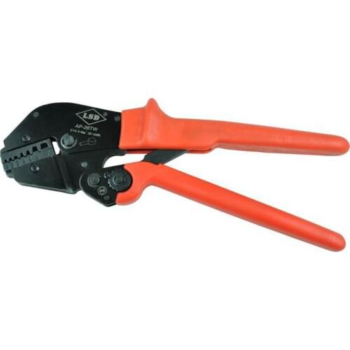 Ratchet crimping tools for wire end ferrules 2*0.5-6mm2 cable barrel terminals,crimping pliers crimper hand tools AP-26TW
