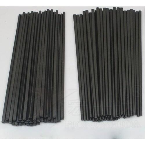 Wholesale100 Pairs/lot 23.5cm Scrub Black Homeuse Chinese/Korean Restaurant Dinner Chopsticks Black Melamine Chopsticks HH16272