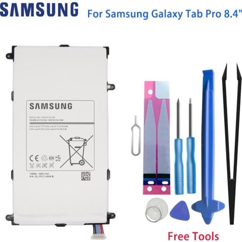 Original Samsung Galaxy Tab Pro 8.4 Tablet Battery T4800U For Samsung Galaxy Tab Pro 8.4" T320 SM-T321 T325 T321 Free Tools