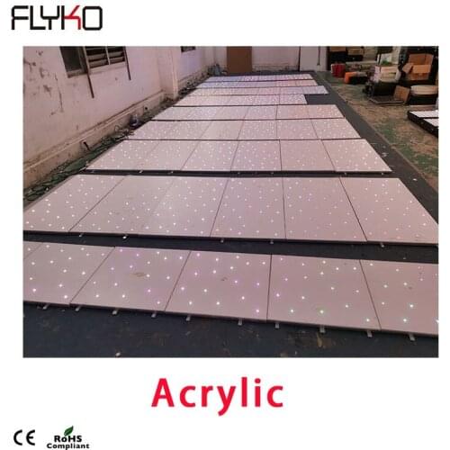 Starlit Dance floor Professional stage effects dance floor 60*120cm white/RGB