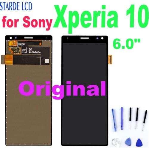6.0" original for Sony xperia 10 i3123 i3113 i4113 i4193 LCD Display Touch Screen Digitizer for Sony Xperia 10 LCD Replacement