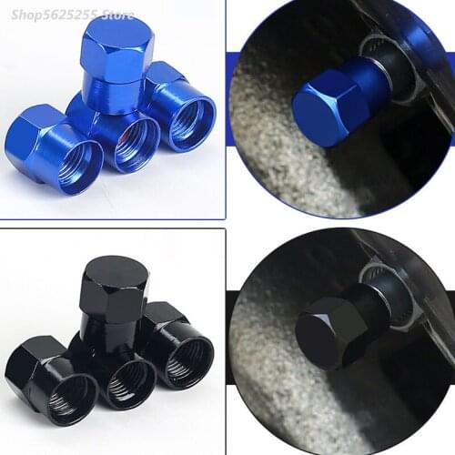 Car Tire Valve Stem Caps 4Pcs/set Bolt-in Aluminum Theftproof Valve Covers For Kia Sorento 2019 2018 Car Accessories