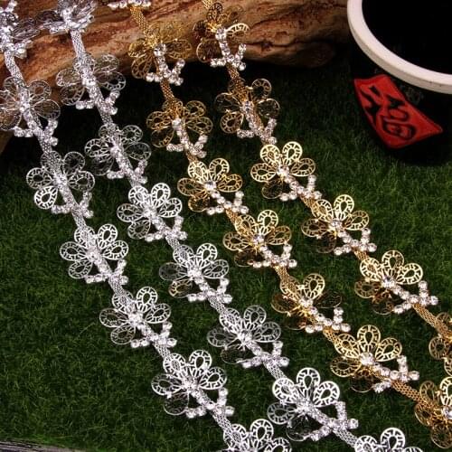 Free Shipping 5yards Rhinestone crystal Chain Bridal Sash Rhinestone Applique, Wedding Applique,Rhinestone Trimming LSRT060