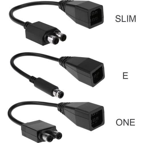 AC Power Supply Adapter Converter Transfer Cable For XBOX 360 To XBOX One SLIM E Video Game Console to Power Supply Cable Cord