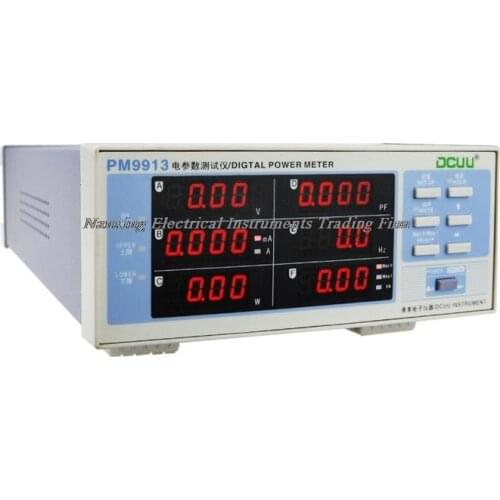 Fast arrival PM9913 Low-power type intelligent electrical parameter tester Power meter AC 300V,2A(Alarm)