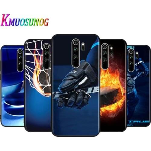For Xiaomi Redmi Note 9 9S Max Phone Case Ice Hockey Rink sport Back For Redmi Note 8T 8 7 6 5 Pro 5A 4X Black Phone Cover