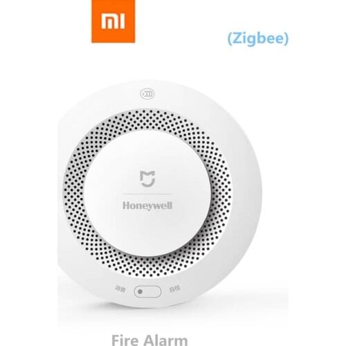 Xiaomi Mijia Honeywell Fire Alarm Detector, Zigbee Remote Control Audible And Visual Alarm Notication Work with Mi home APP