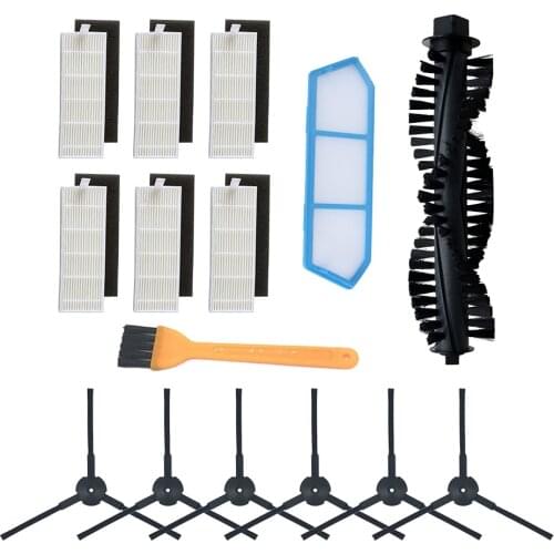 For ILIFE A40 accessories chuwi ilife A4s A40 Robot Vacuum Cleaner Parts Kits dust HEPA Filter Main Brush Side Brushes