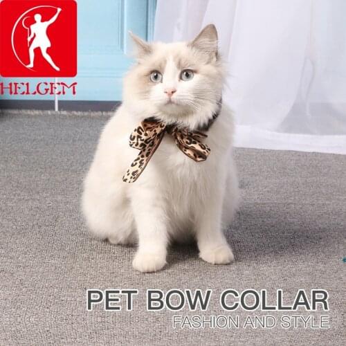 Pet Dog Cat Collar Adjustable Bow Tie Neck Tie Pet Costume Necktie Collar For Medium Small Dogs Cute Puppy Grooming Accessories