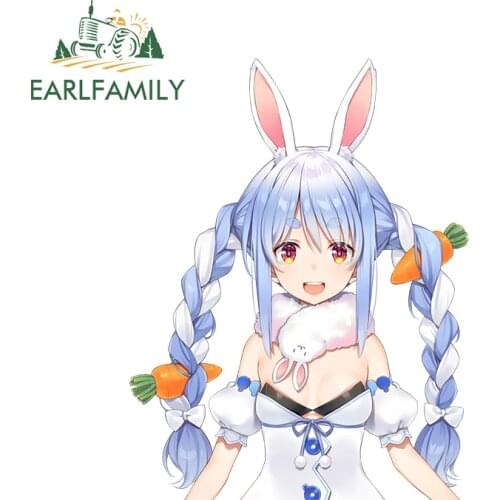 EARLFAMILY 13cm x 10.1cm for Hololive En DIY Motorcycle Car Stickers JDM Accessories Window Trunk Occlusion Scratch Decals