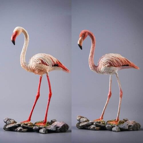 JXK JXK036 B/C 1/6 Flamingo Bird Model Animal Statue Display Model Home Decorations