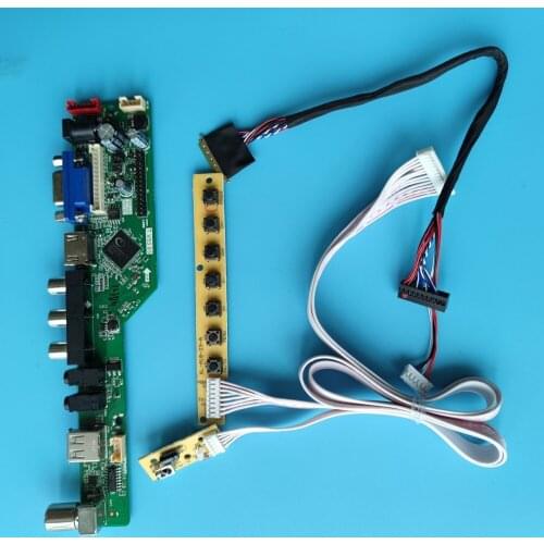 Kit for LTN156AT20/LTN156AT22/LTN156AT23/LTN156AT24 1366*768 40 Pin Controller Board VGA USB AV display drive WLED LVDS