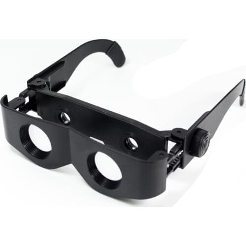 Mounchain Lightweight Anti-reflection Adjustable Focusing Free Adjustable Fishing Binoculars Telescope Magnification Glasses