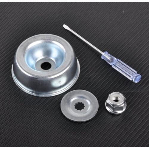 LETAOSK 4PCS Metal Blade Adapter Rider Plate Maintenance Kit Fit for Stihl String Trimmer 4126-642-7600 4126-713-3100