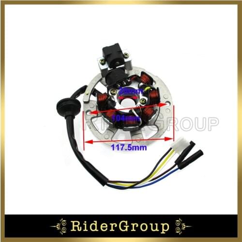 5 Wires 7 Coils Ignition Magneto Stator For 2 Stroke Yamaha JOG Minarelli 50 50cc 90 90cc Scooter