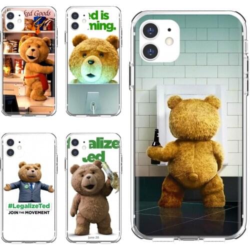 Ted-Bear-Movie-Ted-Kiss-MY-Butt-Ass Soft Case Cover For Samsung Galaxy A9 A8 Star Lite A3 A5 A7 A6 Plus 2018 2015 2016 2017