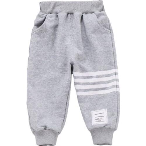 New Spring Autumn Baby Boys Cotton Clothes Children Pants One Piece Infant Outfit Kid Fashion Toddler Casual Clothing Tracksuits