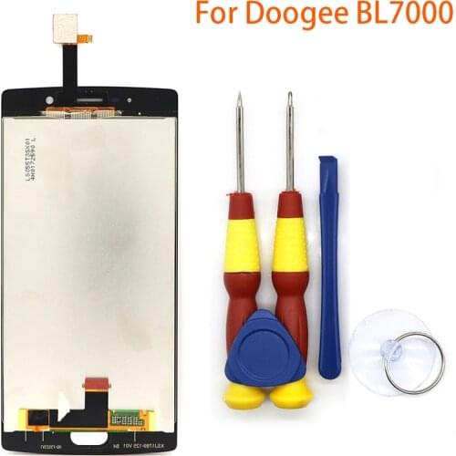 New Original Touch Screen LCD Display For DOOGEE BL7000 Replacement Parts