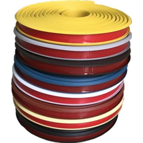 1M Self-adhesive furniture edge banding seal tape U PVC veneer sheets for Cabinet desk edge guard strip table corner protector