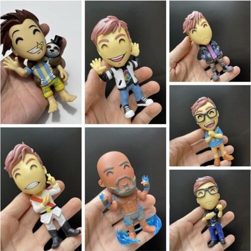 Sanders Sides Thomas Sanders/Roman/Patton/Logan/Demetrious Johnson/#158 Poke LIMITED Vinyl Figurine Toys