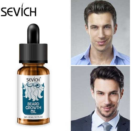 Sevich Natural Organic Mens Beard Oil Hair Loss Products Soften Beard Growth Nourishing Beard Growth Oil Health Care