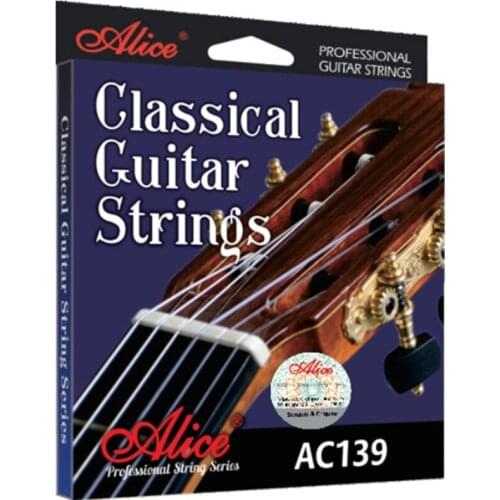 High Quality Alice AC139 Classical Guitar Strings Titanium Nylon Silver plated 85/15 Bronze Wound Anti-rust Guitar String