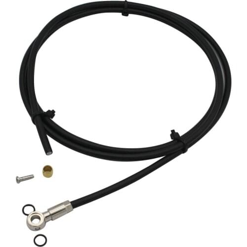 2M Mtb Bicycle Cuttable Hydraulic Disc Brake Tube Hose Line Cable Wire for Shimano Slx Xt Xtr Bh90 / Bh59