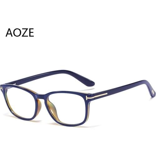 2021 Anti Blue Light Glasses Women Vintage Computer Casual Retro Eyeglasses Plain Frame Gaming Spectacles Women ins Popular