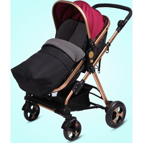 Winter baby stroller universal foot cover comfortable toe apron liner cross country car baby stroller sleeping bag windproof war