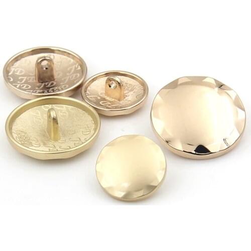 Gold metal button clothing coat buckle clothes button windbreaker buckle coat buckle suit buckle