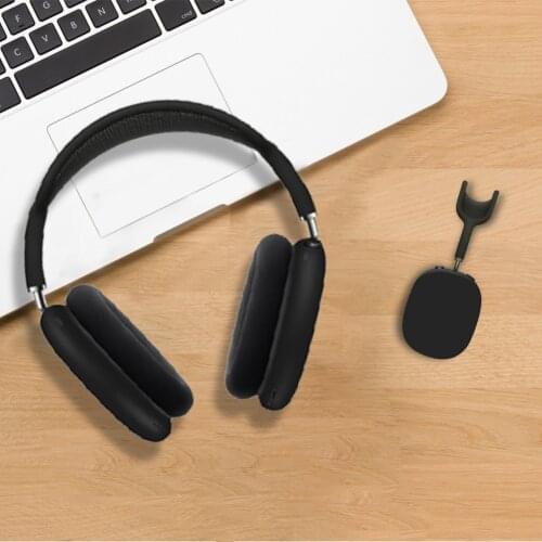 1pair Silicone Protective Scratchproof Dustproof Case for AirPods Max Headphone Headset Cover Cushion Replacement