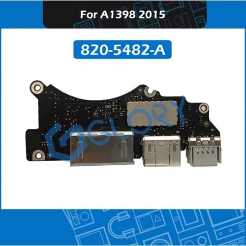 A1398 USB HDMI Card Reader I/O Board 820-5482-A for MacBook Pro Retina 15" Mid 2015 Power board Replacement