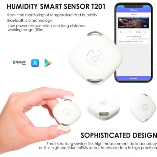 Wireless Thermometer Bluetooth Hygrometer for Android / IOS droshipping