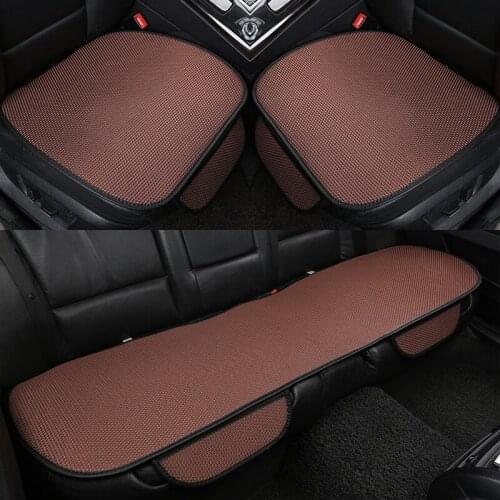 Ice silk car seat cover universal cushion seasons comfortable breathable car accessories suitable for 99% car model