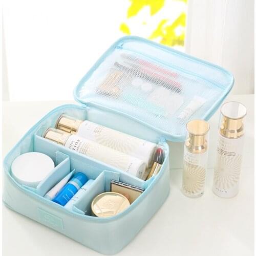 Travel Portable Storage Bag Small Waterproof Zip Lock Plastic Storage Bags Makeup Neceser Maquillaje Eco Friendly Bag EA60SN