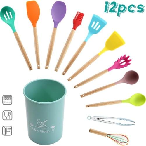 Силиконовые наборы кухонных принадлежностей Hokerbat China At AliExpress