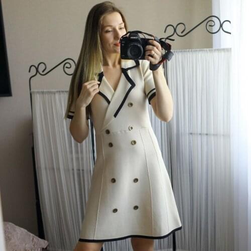 MASTGOU Summer Knitted Dresses