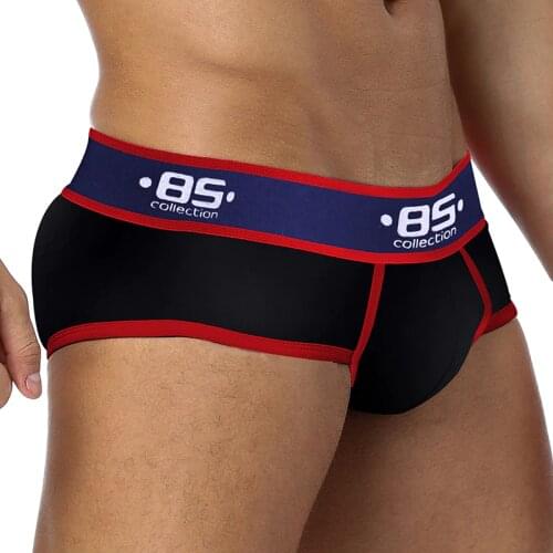 Brand Male Underwear Men Briefs Mens Sexy Underpants Low-waist Sexy Briefs For Man Sleepwear Panties