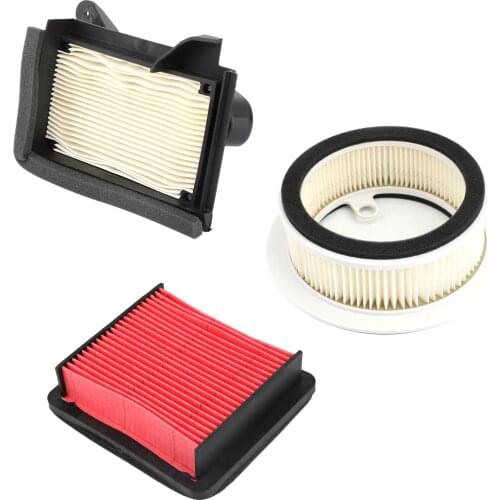 Set of 3, Motorbike Air Filters Cleaners Fit for Yamaha XP530 TMAX 530 SX/DX 2017-2019