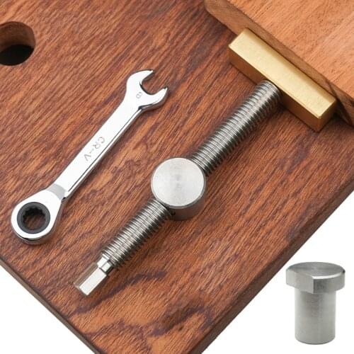 Woodworking Desktop Vise Tenon Bar Clamping Elements Fixed Locking Clamp Fixture Adjustable Frame Fast Fixed Clip for 19MM/20MM