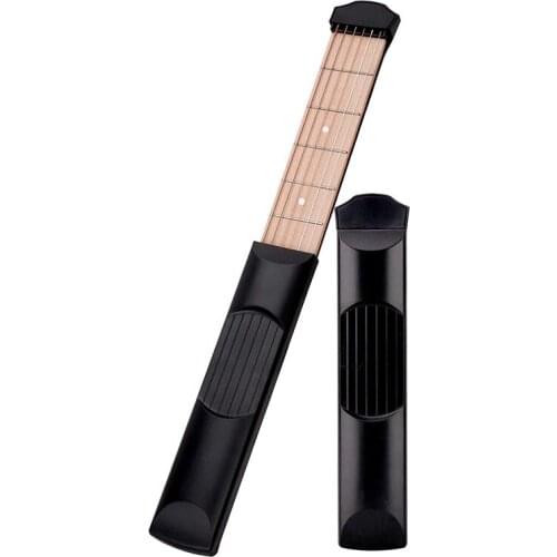 New Guitar Practice Strings Portable Pocket Guitar Tool Gadget Finger Exercise 6 String Portable Guitar Trainer for Beginner Cho