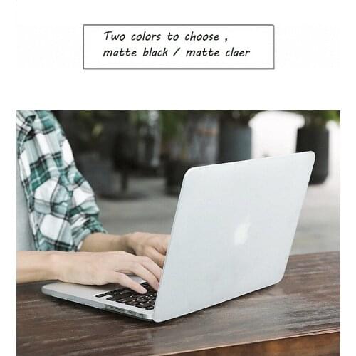 New Matte Laptop Case+Screen Protector (Gift)+Keyboard Cover (Gift) For Macbook Pro Retina Air Touch Bar 11 12 13 15 inch A2159