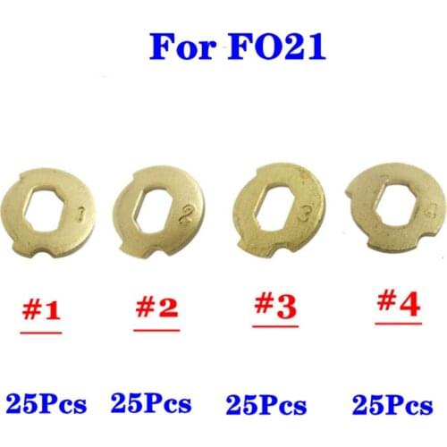 Car Lock Reed FO21 Plate For Ford Mondeo NO 1.2.3.4 Each 25PCS For Ford Lock Repair Kits Locksmith Supplies