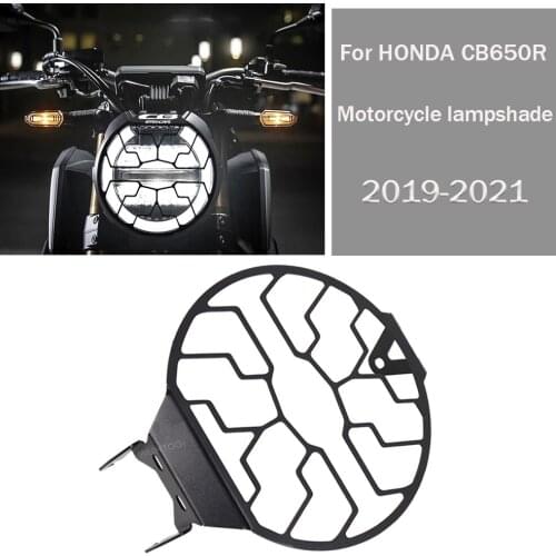 Motorcycle Headlight Grille Headlight Cover Guard Frame For HONDA CB650R CB 650R CB 650R 2019-2021