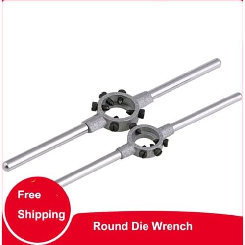 Round Die Wrench Rack Teeth Round Plate Teeth Cutter Hand Metric Round die Frame Hinge Hand Tapping tools