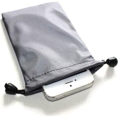 Drawstring Storage Bag Portable Waterproof For Phone Cable Power Bank8.5*13cm