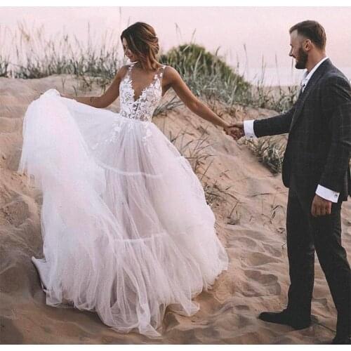 Suruimei Lace Wedding Dresses